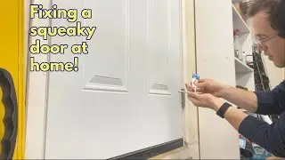 How to fix a squeaky door at home