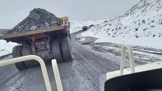 Rabotavahtoi. Работа на Белазе. Рейс по разрезу.