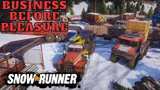 Season 11 SnowRunner Burlak 6X6 1 Truck Of Each Class Gameplay New Update/DLC