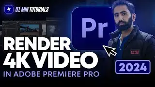 How to Render 4k Video in Adobe Premiere Pro 2024 | Export Setting Premiere Pro Tutorials