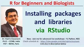R_12 - How to install packages or libraries using RStudio Integrated Development Environment
