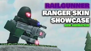 NEW Railgunner Ranger Just Got A New Animation! TDS | Roblox