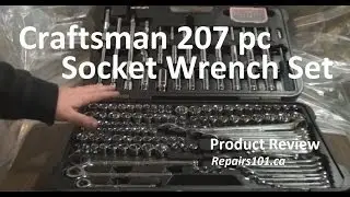 Craftsman 207 pc Socket Wrench Set - Product Review