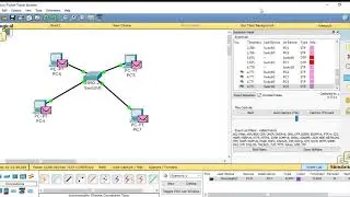 WORKING OF SWITCH/STAR TOPOLOGY USING SWITCH