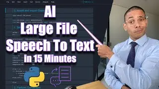 AI Speech to Text for LONG Files in 15 Minutes with Watson STT and Python