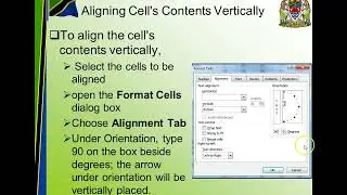 HOW TO ALIGN CELL CONTENTS