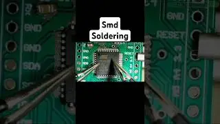 SMD Soldering #smd