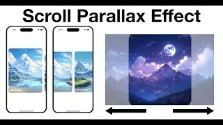 SwiftUI : Parallax ScrollView & Matched Geometry Mastery + more