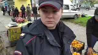 Полицейский рейд с дракой