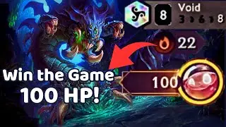 NihiUS TFT - 8 Void 22 Win Streak Game ! 100 HP Tryhard Game !  | TFT Set 9