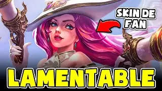 🤣 RIOT PUBLICA por ERROR una SKIN CREADA por un FAN en lugar de la OFICIAL!!