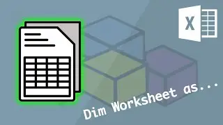 How To Define A Worksheet Reference (Excel VBA)