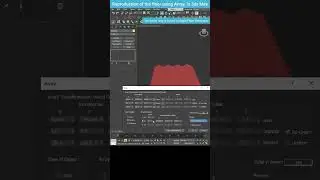 Quick Floor Duplication Using Array Modifier in 3ds Max #shorts #3dsmax #floor