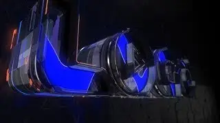 Neon Wave Audio React Logo ( After Effects Template ) ★ AE Templates