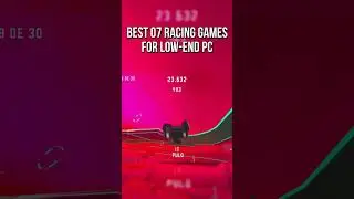 🔧 TOP 07 RACING GAMES FOR LOW-END PC/LAPTOP🔥|  2GB/4GB RAM - No GPU✔️