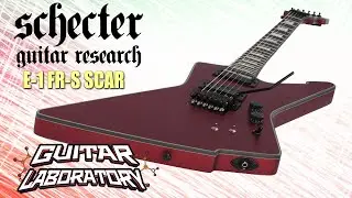 Электрогитара SCHECTER E-1 FR-S SCAR || Может ли эксплорер быть удобным?