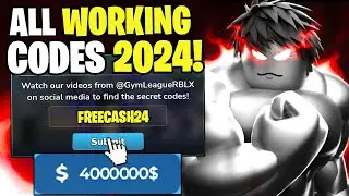 *NEW* ALL WORKING CODES FOR GYM LEAGUE IN 2024! ROBLOX GYM LEAGUE CODES