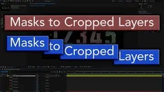 Masks to cropped layers for After Effects