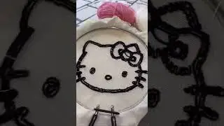Делаю ковер *hello kitty*