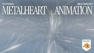 create a Y2K metalheart animation in blender 4.0