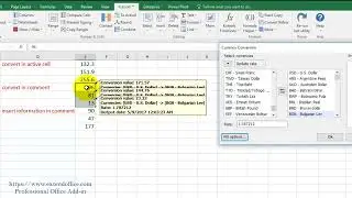 Quickly Convert Currency (USD To EURO / USD To GBP) In Excel