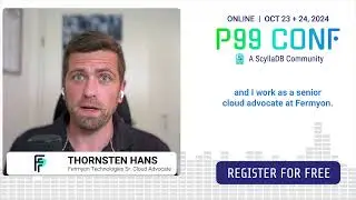 P99 CONF 2024 - Thorsten Hans, Sr. Cloud Advocate at Fermyon Technologies