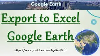 Export to Excel or Text file from Google Earth | Convert KML to Excel