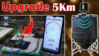 Wireless Water Level Indicator using LoRa and ESP32 Version 2, LoRa Gateway, Blynk