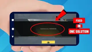 (FIXED) Facebook Login Error In Call Of Duty Mobile - Authorization Error | 2024