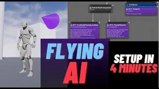 Simple Flying AI - UE4 Marketplace Setup