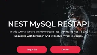 NEST MySQL REST API | Sequelize | Swagger | Docker | CRUD API | Node |  Typescript