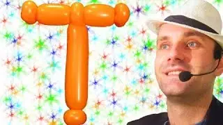 Буквы из шаров шдм Т ★ letters from balloons