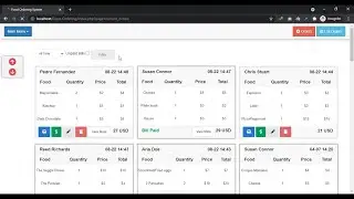 Food Ordering System in PHP MySQL with Source Code - CodeAstro