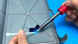 This Man is Genius! Fix Broken Plastics With Plastic Welding Method