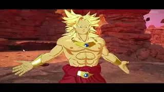 Dragon Ball Sparking Zero Goku  AF SSJ5 + Homecoming Broly [MOD]