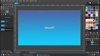 Lubuntu 21.10. How to make wallpaper quickly.