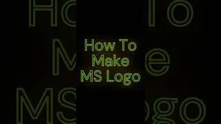 How To Make MS Logo? | Html Css 