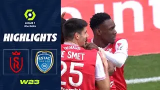 STADE DE REIMS - ESTAC TROYES (4 - 0) - Highlights - (SdR - ESTAC) / 2022-2023