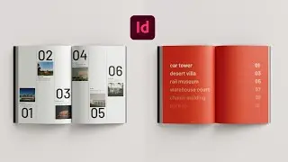 Portfolio Table of Contents for Architects! InDesign Tutorial