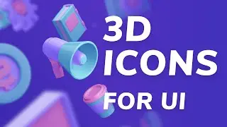 Amazing 3D Icons for UI Designs + Make Your Own 3D Icons | Design Essentials