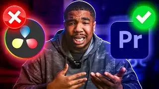 Davinci Resolve SUCKS and You Should Keep Using Premiere