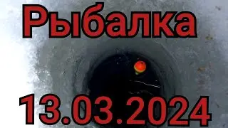 Рыбалка на поплавок 13 марта 2024 г!Эта черная дыра забита рыбой ...