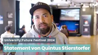 Quintus Stierstorfer (IU Group | IU Internationale Hochschule) zu KI und Hochschulen | U:FF 2024
