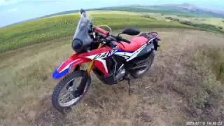 Motoland DAKAR 250 ST, клон  Honda CRF250 RALLY. Первые ощущения. 18+