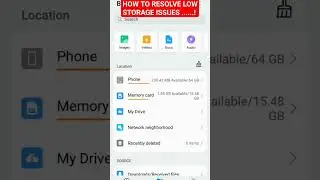 How to Resolve low storage issue in Android smartphone Without any app