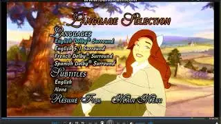 Opening to Anastasia 1999 DVD (2017 Re-Print) (French)