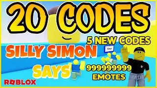 ✅5 NEW CODES✅20 WORKING CODES for 👊 SILLY SIMON SAYS 👊 Roblox 2024 👊 Codes for Roblox TV