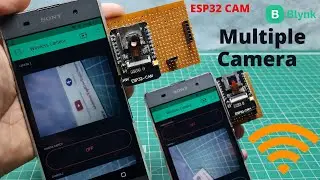 ESP32 CAM Based Multiple Camera Surveillance Using Blynk App