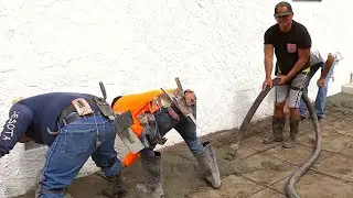 CUSTOM CONCRETE PATIO. NO ACCESS! California