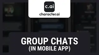 How to Make c.ai Group Chat